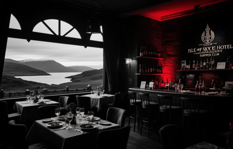 Isle of Skye Hotel and Distillery Supper Club Event