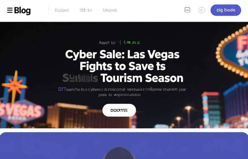 Cyber Sale: Las Vegas Fights to Save Its Tourism Season