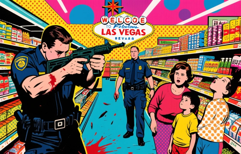 Tragödie in Las Vegas: Schütze tötet zwei Menschen im Supermarkt