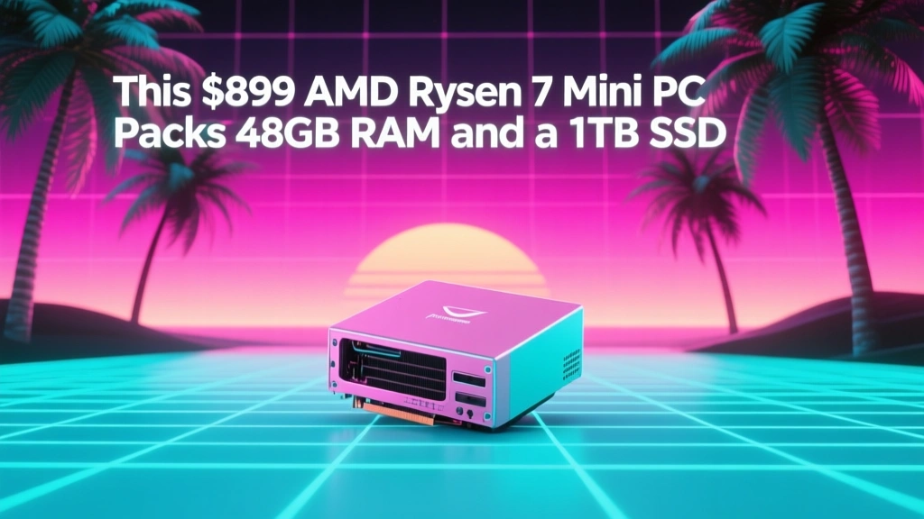 This $899 AMD Ryzen 7 Mini PC Packs 48GB RAM and a 1TB SSD