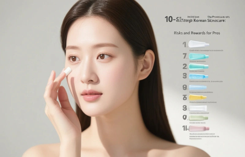Visual representation of 10-Step Korean Skincare