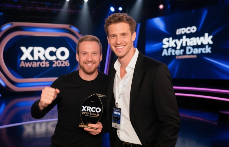 Visuelle Darstellung von XRCO Awards 2026 live auf Skyhawk After Dark