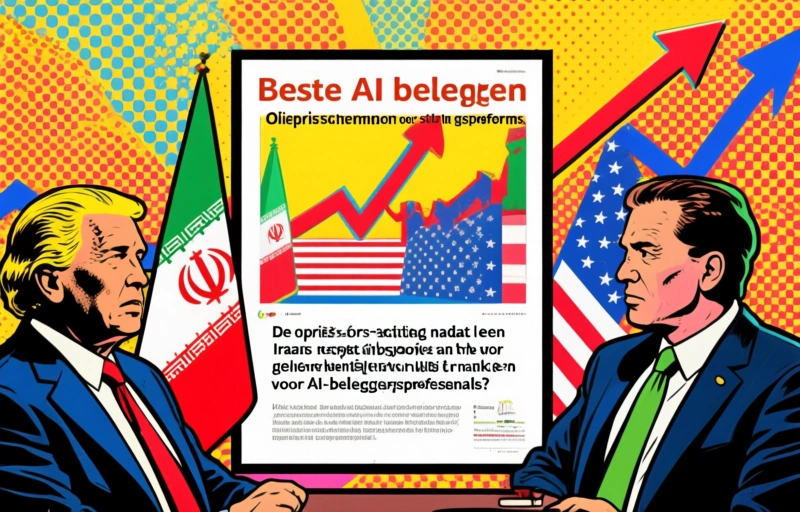 Olieprijs schiet omhoog na berichten over stilvallen gesprekken Iran en VS