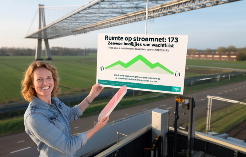 Visuele weergave van Ruimte op stroomnet