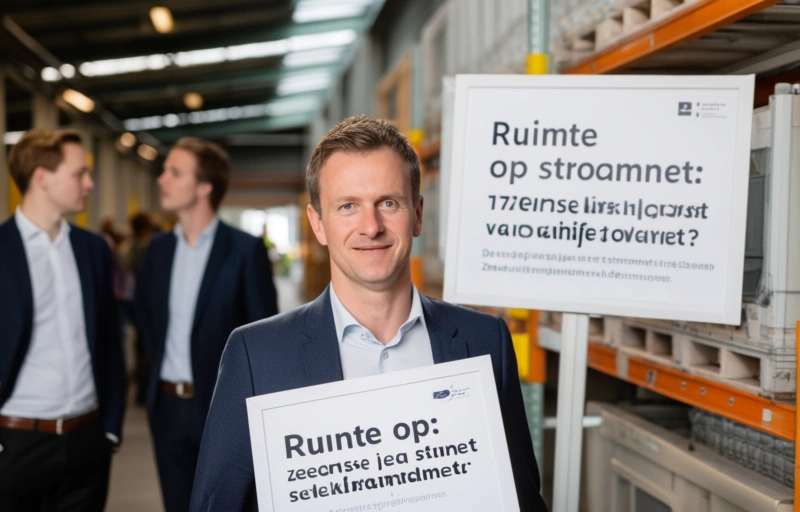 Visuele weergave van Ruimte op stroomnet