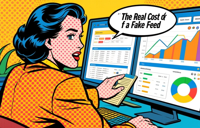 Visual representation of Why "The Feed Is Fake" Matters for Media Monitoring Pros