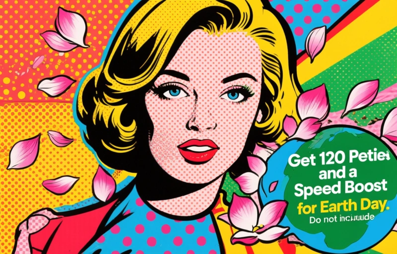 Get 120 Petals and a Speed Boost Free for Earth Day