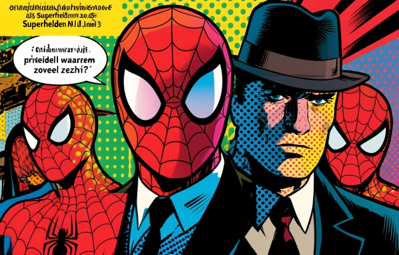 Spider-Man als privédetective: waarom zoveel gezichten?
