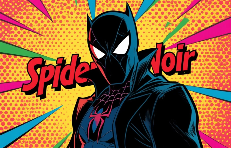Visuele weergave van Spider-Man als privédetective