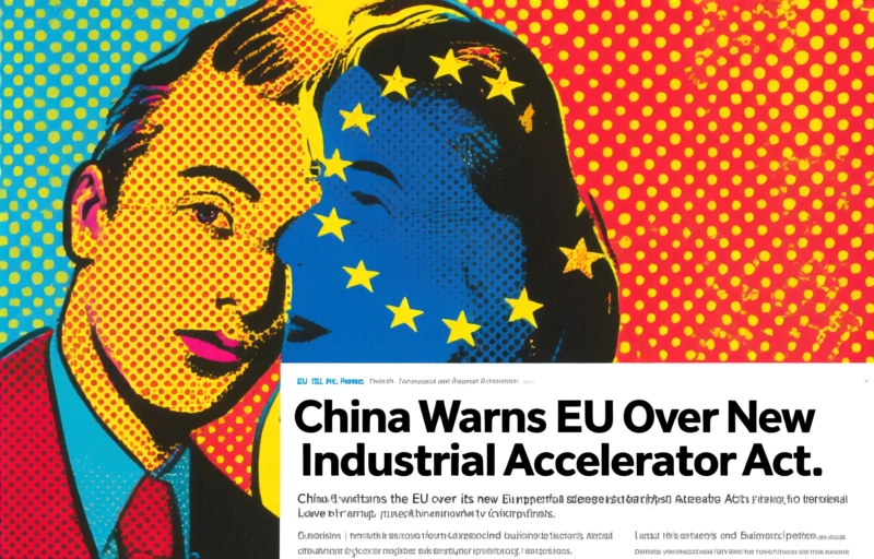 China Warns EU Over New Industrial Accelerator Act