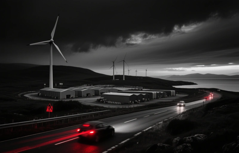 Isle of Skye Traffic Concerns Over Wind Turbine Storage Plan