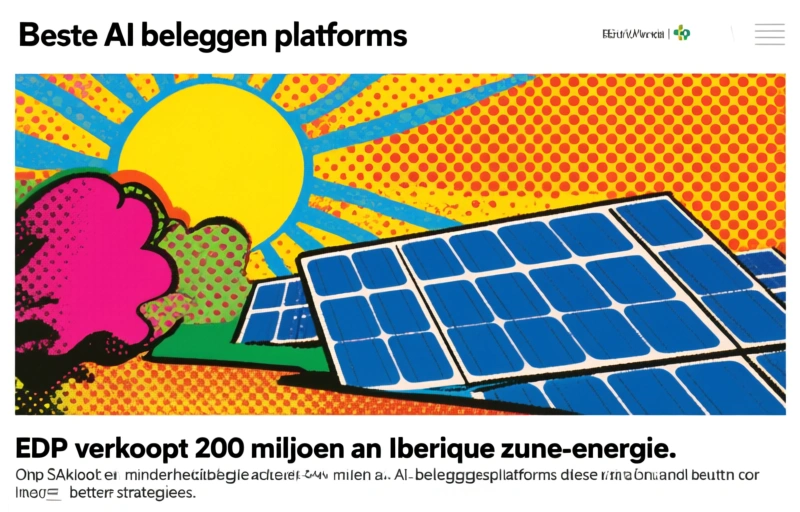 EDP verkoopt 200 miljoen aan Iberische zonne-energie