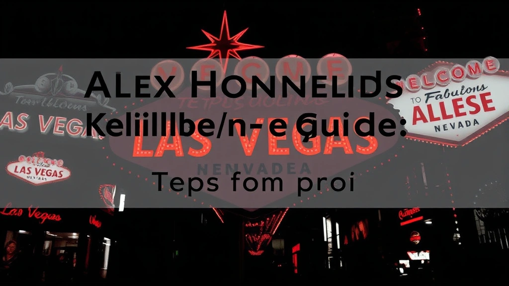 Alex Honnolds Kletter-Guide für Las Vegas: Tipps vom Profi
