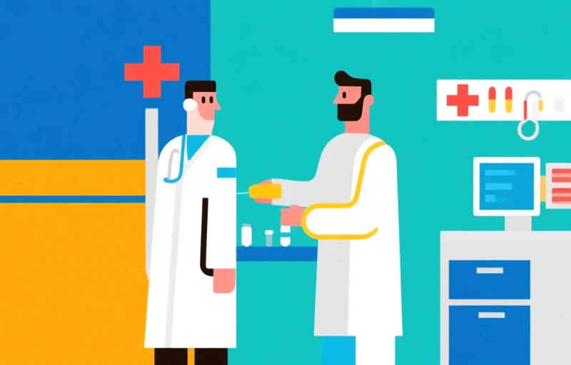 Visuele weergave van Medicatie meenemen naar ziekenhuis