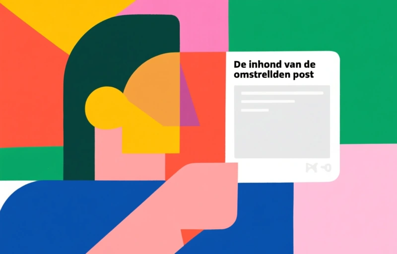 Visual representation of Trumps racistische post verdeelt Amerika en zet GOP onder druk