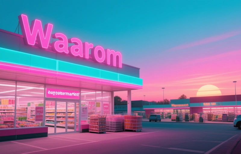 Visuele weergave van Supermarkt als redder