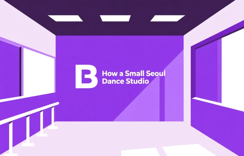 How a Small Seoul Dance Studio Built a Purple Brand