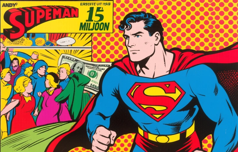 Superman's eerste strip uit 1938 brengt 15 miljoen dollar op