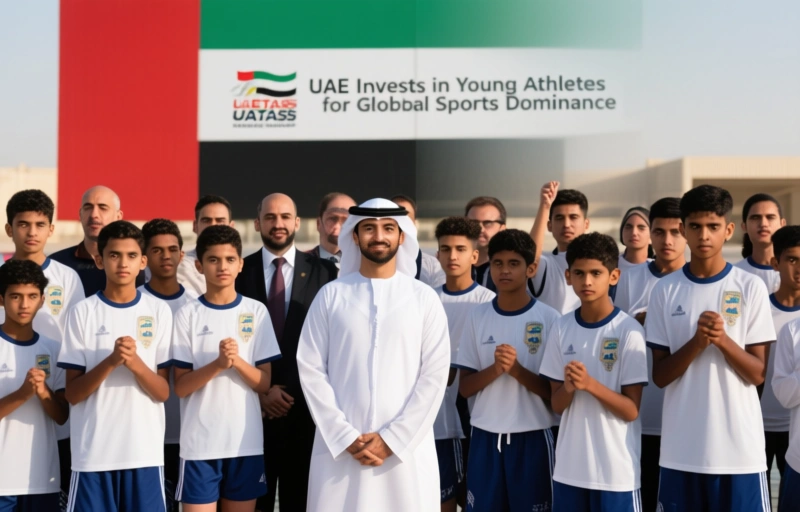 Visual representation of UAE Invests in Young Athletes for Global Sports Dominance