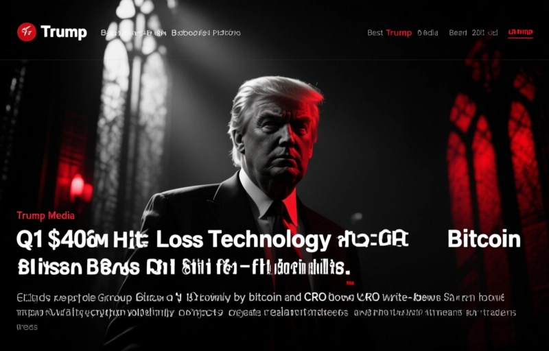 Trump Media Q1 Loss Hits $406M on Bitcoin and CRO Write-Downs