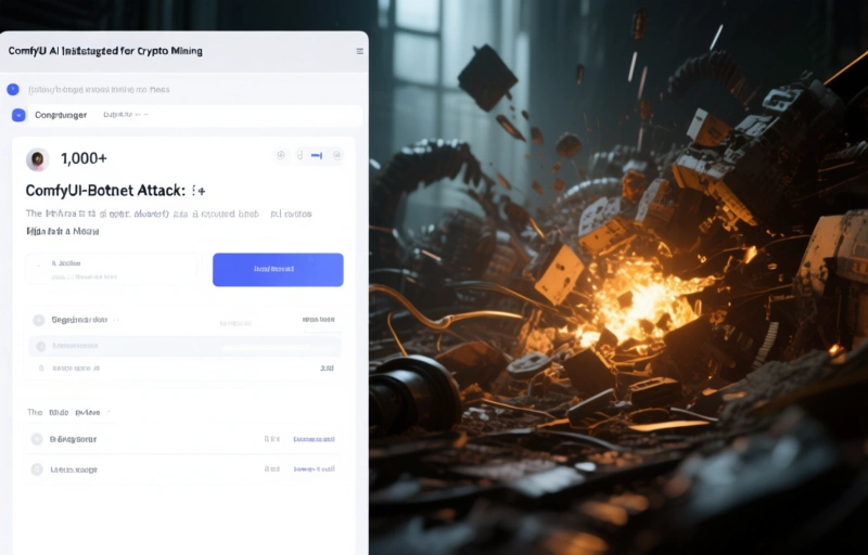 Visual representation of ComfyUI Botnet Attack