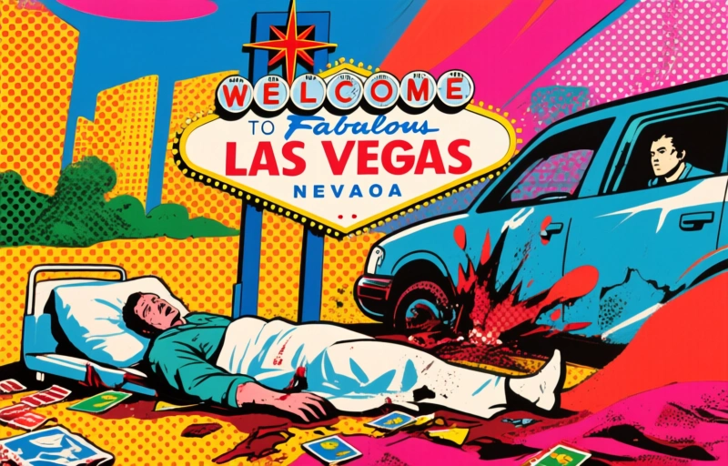 Kuolonuhri ja kaksi sairaalaan Las Vegasin rattijuopumusonnettomuudessa