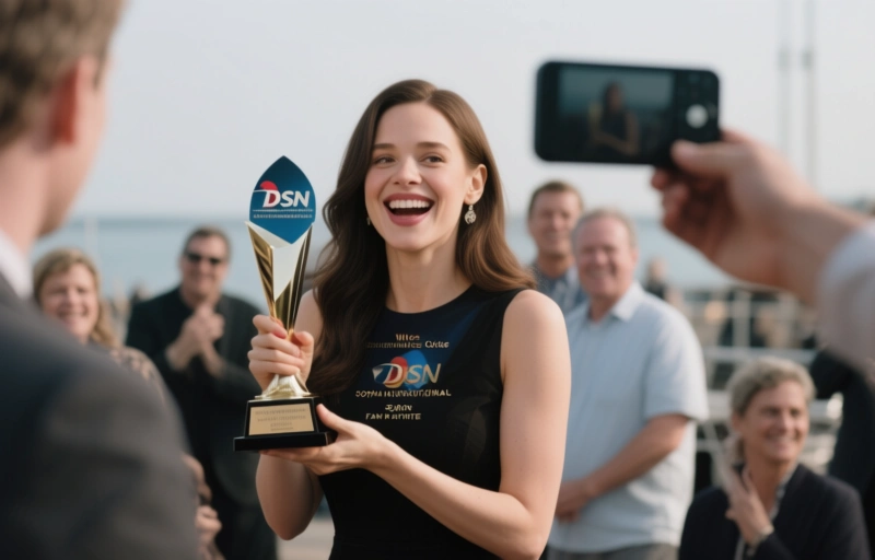 Sophia Cruise Wins DSN International Fan Favorite Award