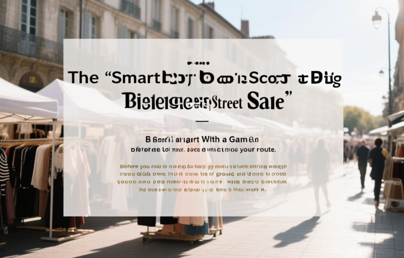 Visual representation of The Smart Way to Score Big Discounts at Toulouse's Biggest Street Sale