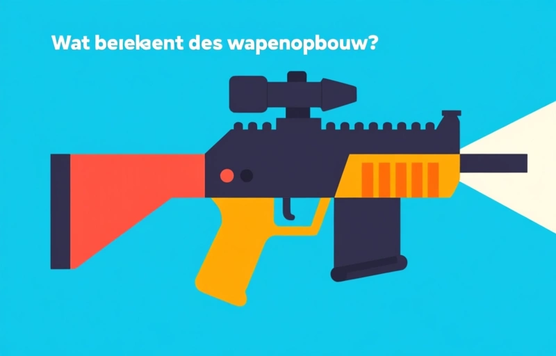 Visuele weergave van ICE verzamelt wapens in stilte