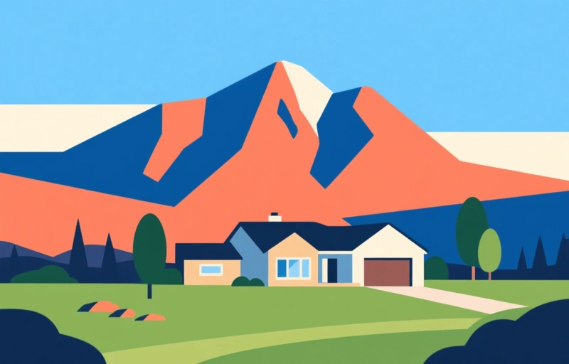 Mount Humphreys View Home on 2 Acres in Flagstaff