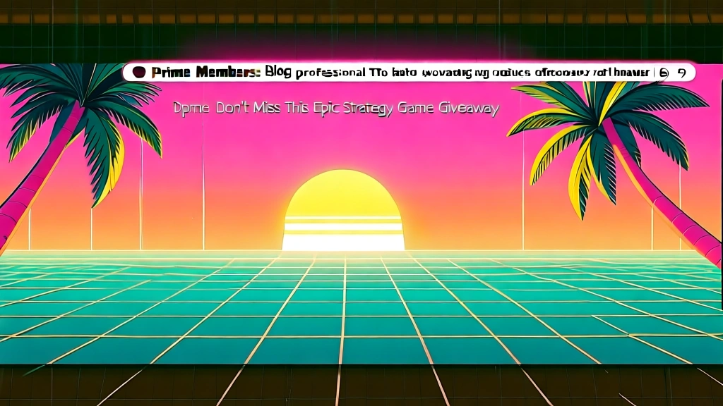 Prime Members: Don't Miss This Epic Strategy Game Giveaway