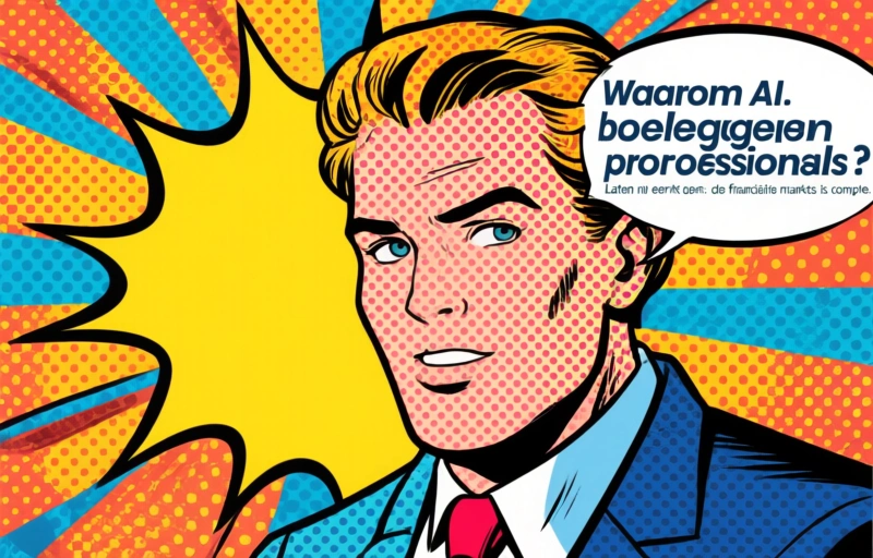 Visuele weergave van AI-beleggen