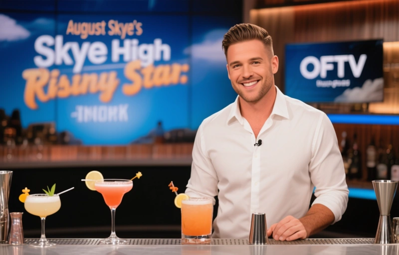 Visual representation of August Skye's Skye High Happy Hour