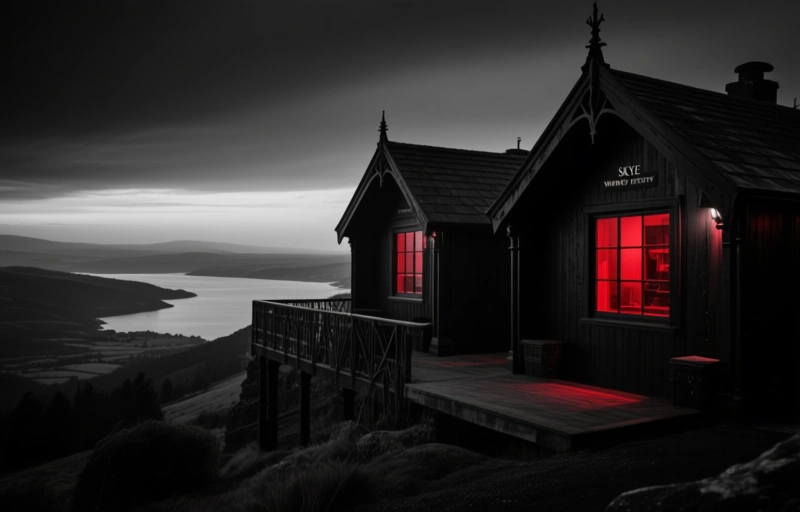 Skye Whisky Distillery: Cabins with Breathtaking Views