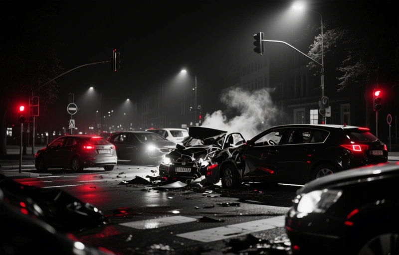 Visuelle Darstellung von Schwerer Unfall in Las Vegas