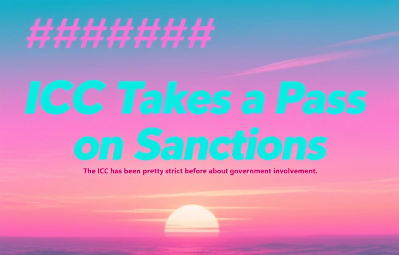 Visual representation of SLC Avoids ICC Sanctions Over New Committee