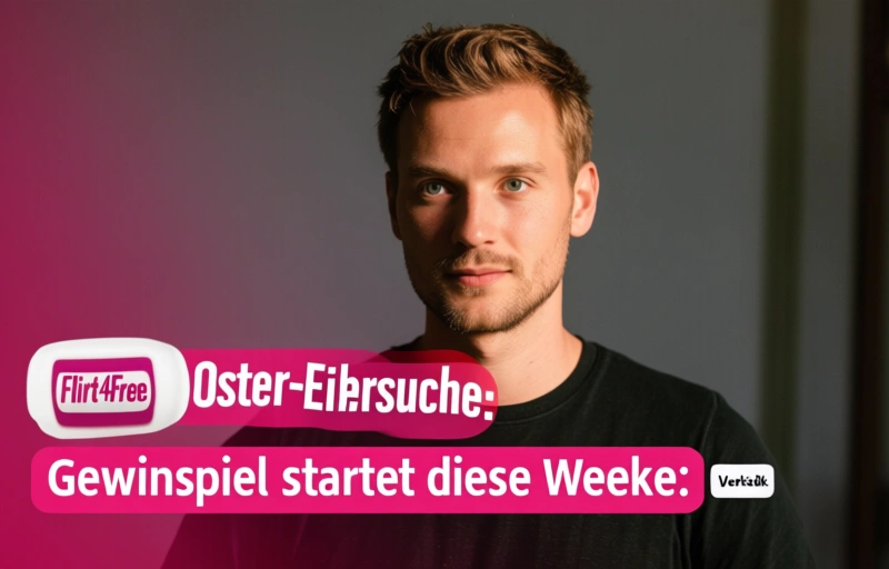 Visuelle Darstellung von Flirt4Free Oster-Eiersuche