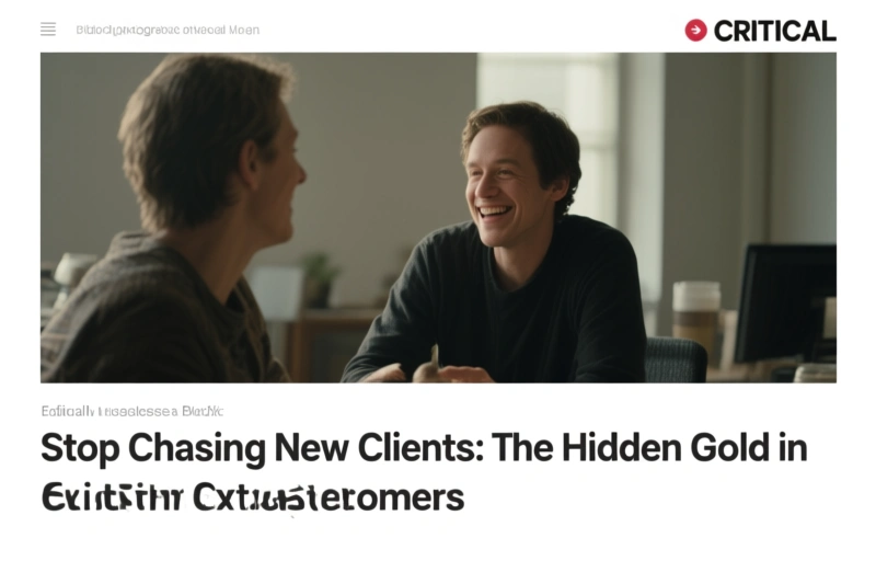 Stop Chasing New Clients: The Hidden Gold in Existing…
