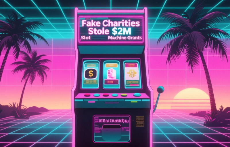 Fake Charities Stole $2M in Slot Machine Grants