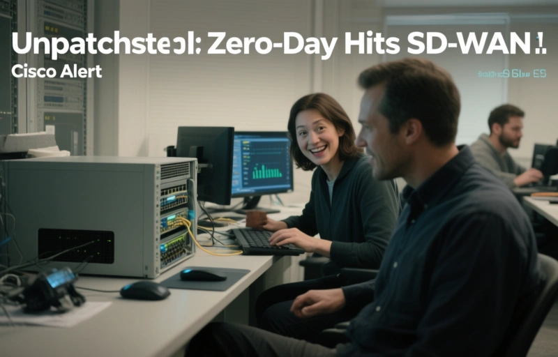 Cisco Alert: Unpatched Zero-Day Hits SD-WAN