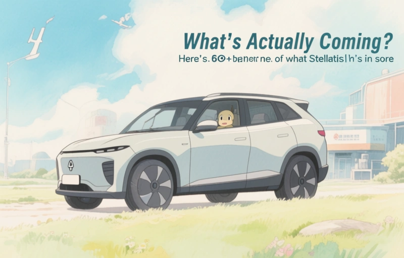 Visual representation of Jeep and Ram Lead Stellantis's Ambitious Five-Year Plan