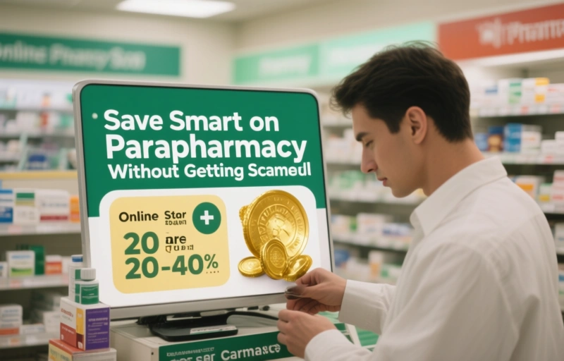 Visual representation of Save Smart on Online Parapharmacy Without Getting Scammed