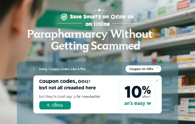 Visual representation of Save Smart on Online Parapharmacy Without Getting Scammed