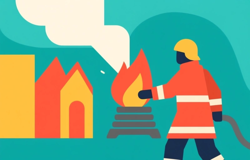 Brandbestrijding: Hoe een twee-alarm brand werd bestreden