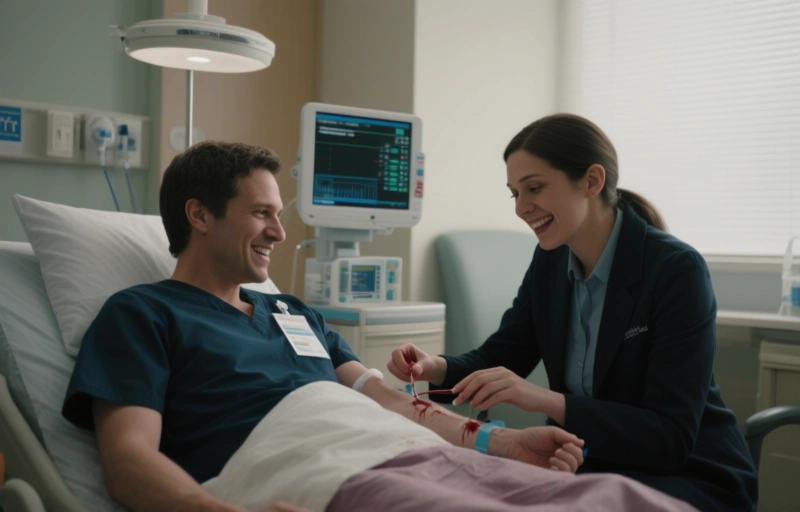 Digital Blood Draws Now at Van Weel-Bethesda Hospital