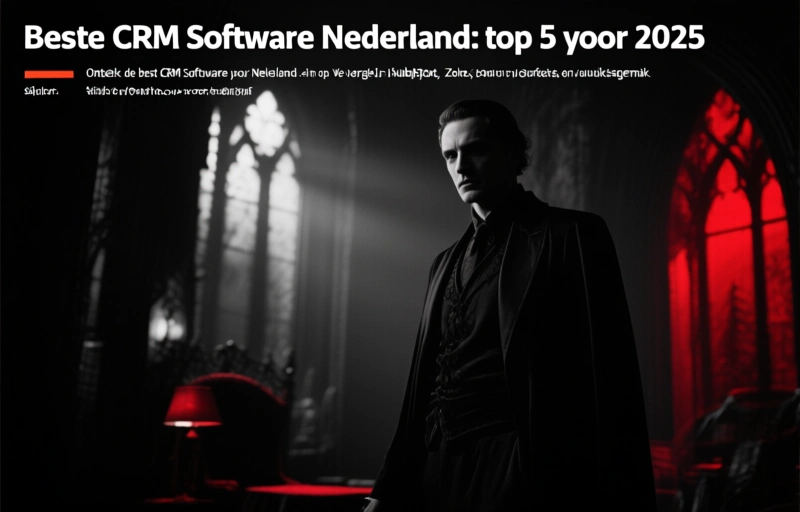 Beste CRM software Nederland: top 5 voor 2025