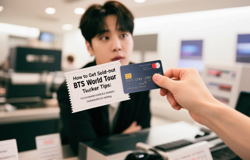 Visual representation of How to Get Sold-Out BTS World Tour Tickets