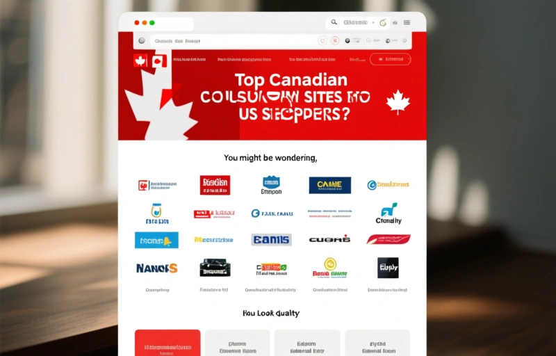 Visual representation of Top Canadian Coupon Sites for US Shoppers