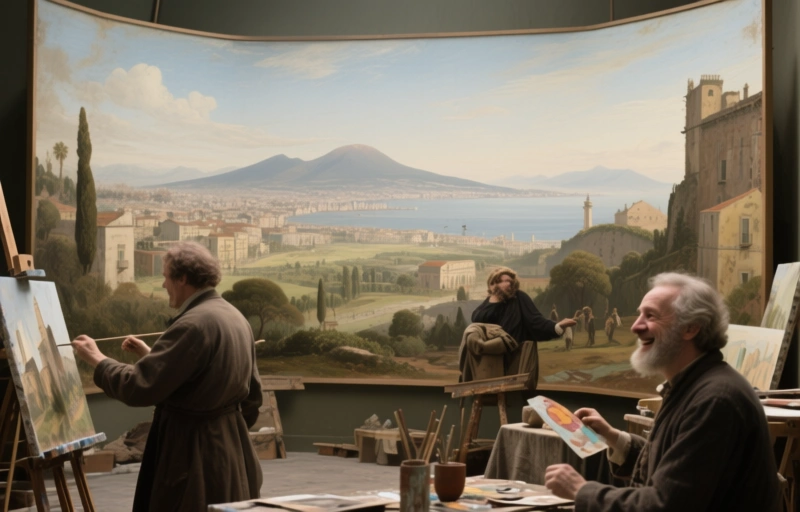 Jan van Stinemolen: The Lost Artist Behind Naples' Panoramic View