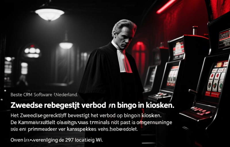 Zweedse rechter bevestigt verbod op bingo in kiosken